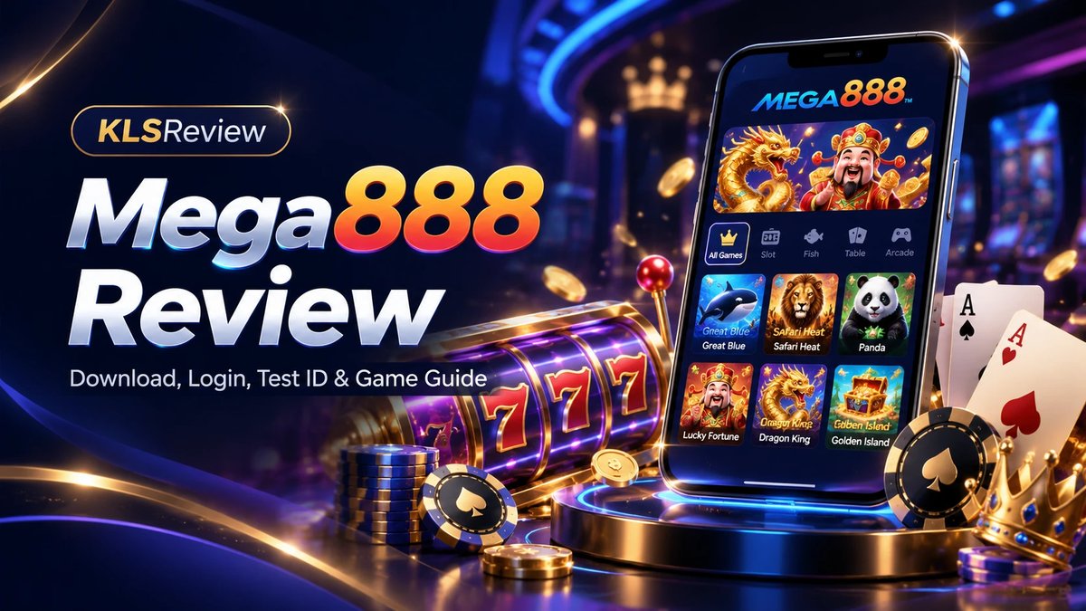 Mega888 review: download, login, test ID and game guide